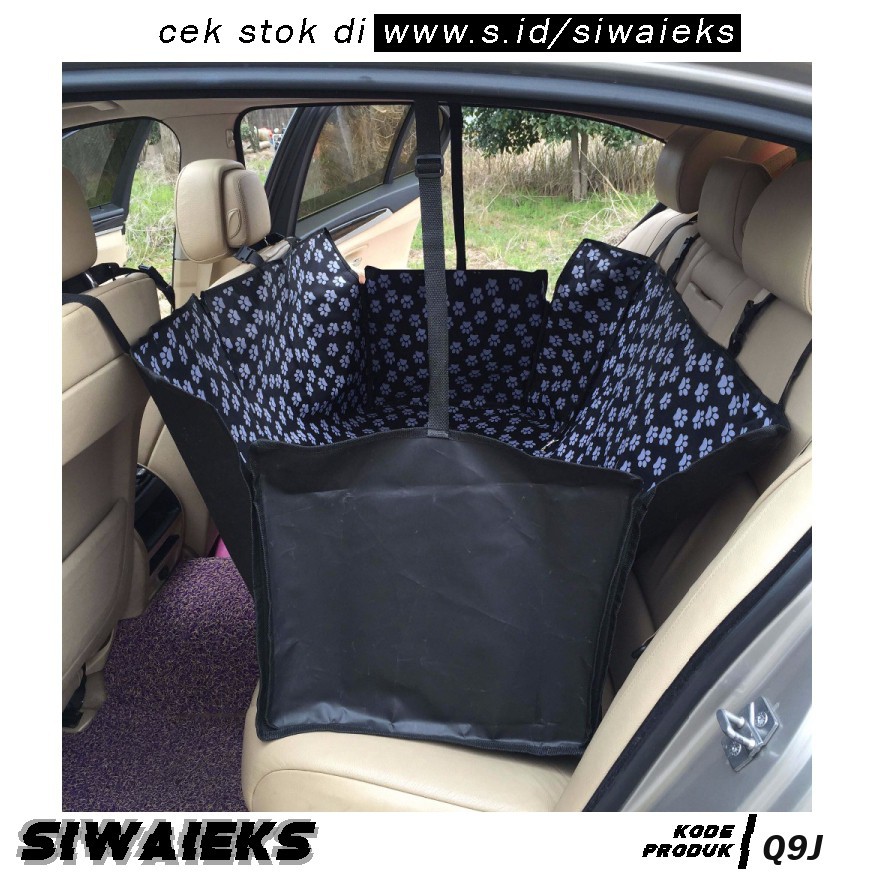 Grab Medan Karpet Matras Cover Alas Duduk Anjing untuk Mobil - SUV YG01 Q9J Hitam