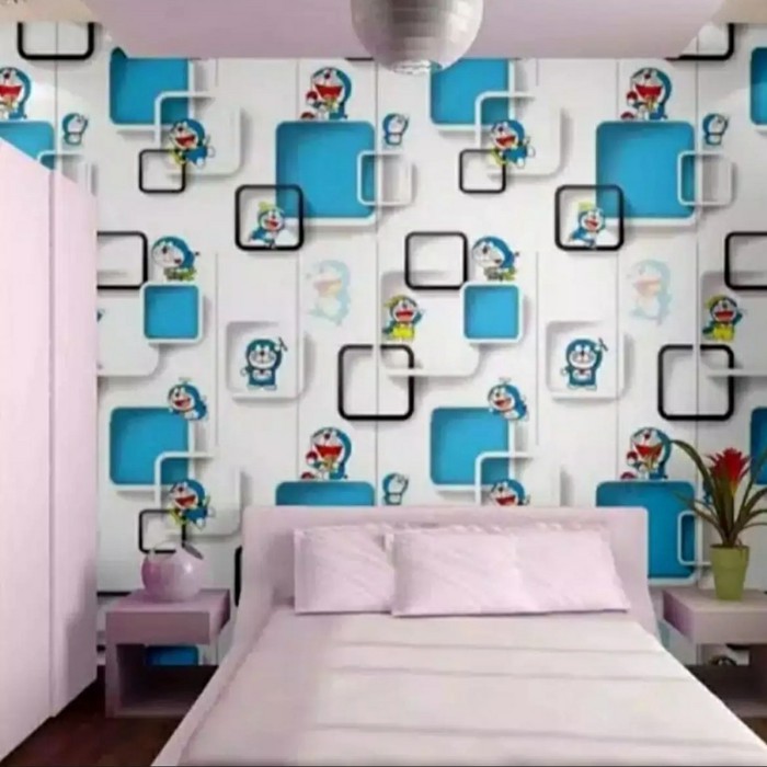 Wallpaper Kamar Anak - Walpeper Kartun - Wallpaper Dinding - Wallpaper Ruang Belajar - G5