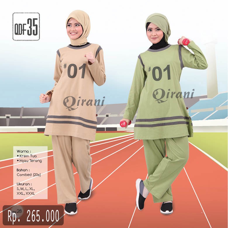 Baju Olahraga Wanita Modern