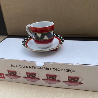  cangkir  kopi  keramik mini satu  set  isi 12pcs Shopee 