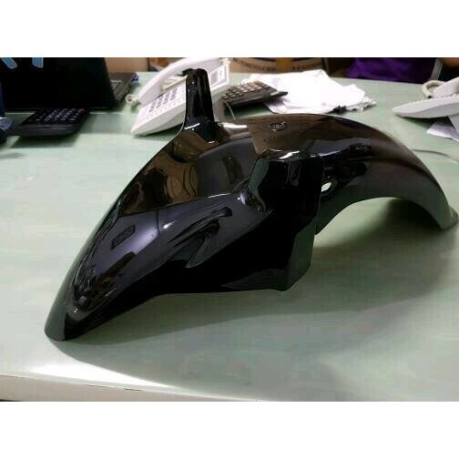 SPAKBOR SLEBOR DEPAN HONDA MEGAPRO 2006 - 2010 PRIMUS HITAM