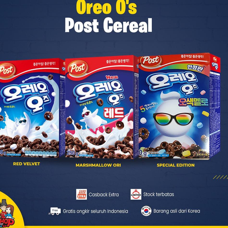 

Kirim Sekarang CIRB0 READY STOCK Oreo O's Post Cereal Korea 250 Gram 43 Murah Banget