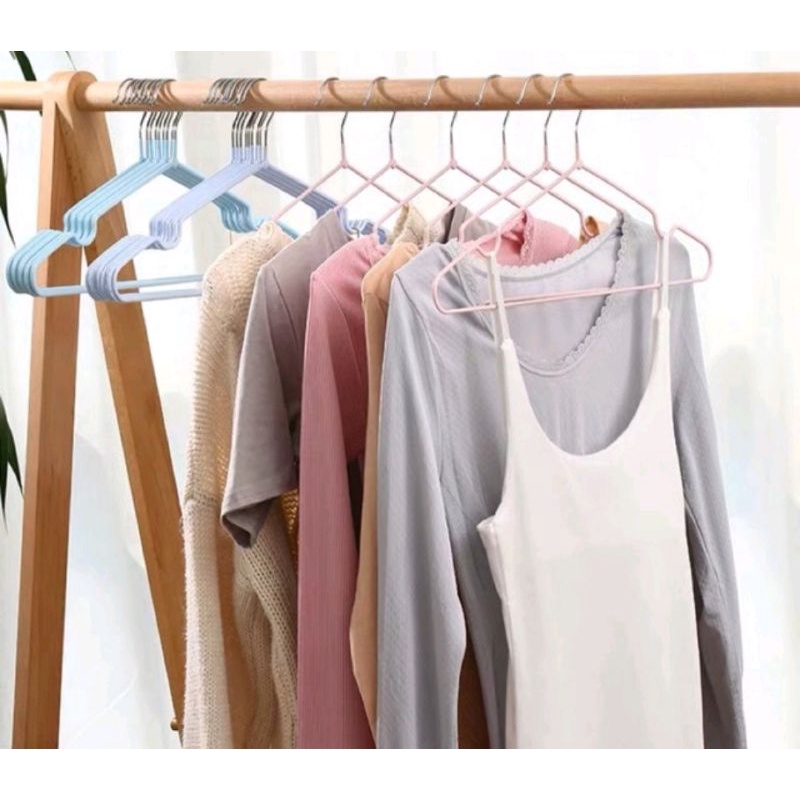 HANGER BAJU ANTI SLIP UNTUK DEWASA 10PCS