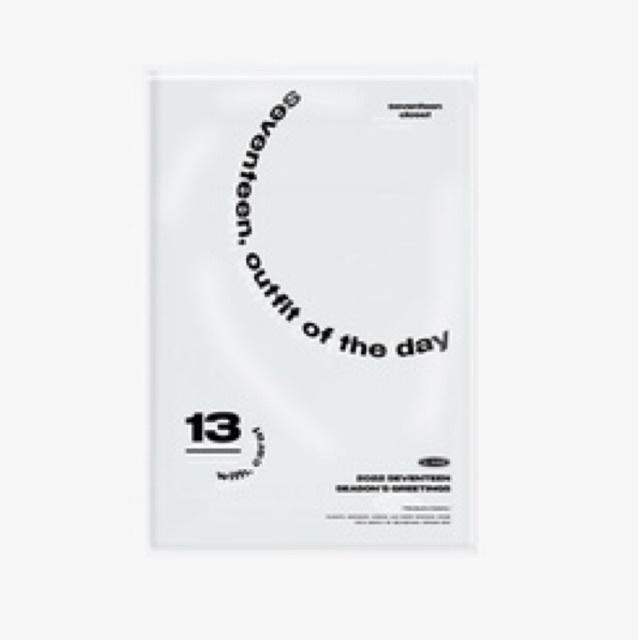 SEVENTEEN SHARING SEASONS GREETINGS SG22 SVT