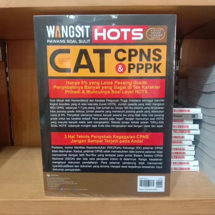 

cod Buku Wangsit Pawang soal sulit host cat CPNS & PPPK 2021 laris