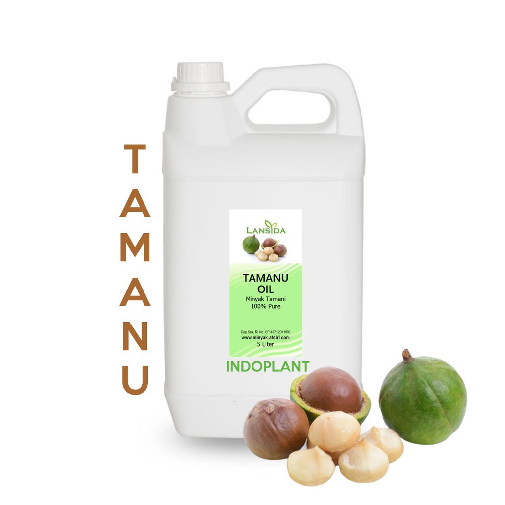 Tamanu Oil 5 L Minyak Tamani Cold Pressed 100% Murni Penghilang Bopeng, Luka, Bekas Jerawat