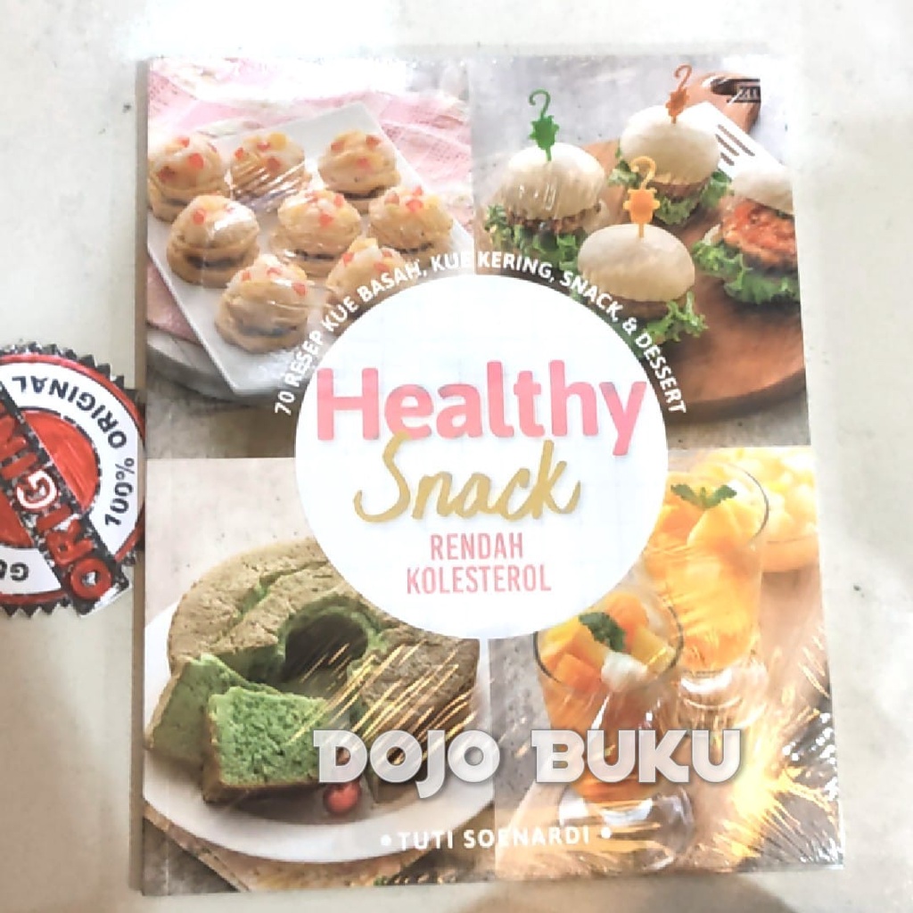 Buku Resep Healthy Snack Rendah Kolesterol by Tuti Soenardi