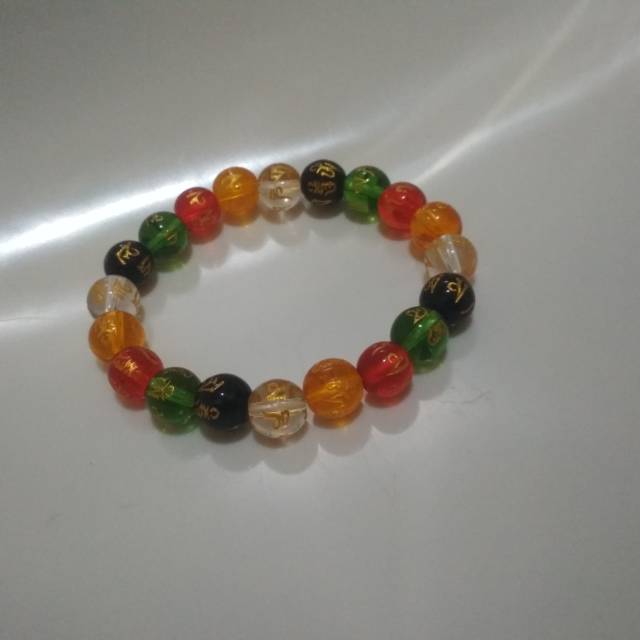 Gelang Mantra Om Mani Padme Hum Import