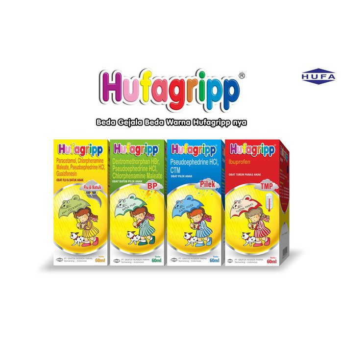 hufagrip sirup anak