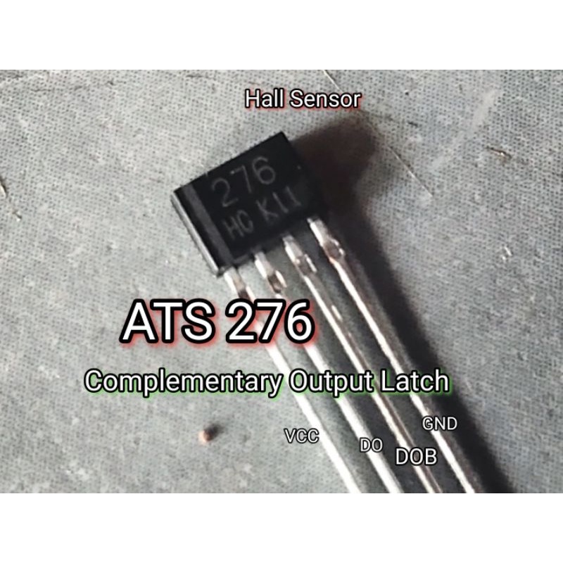 Hall Sensor ATS276 ATS 276 Complemtary output hall latch untuk brushless dc fan