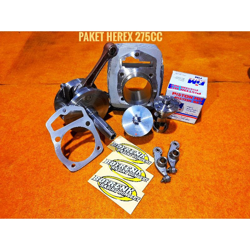 PAKET BORE UP HEREX GL MP TIGER 275CC  - BOYRENK RACING CONCEPT