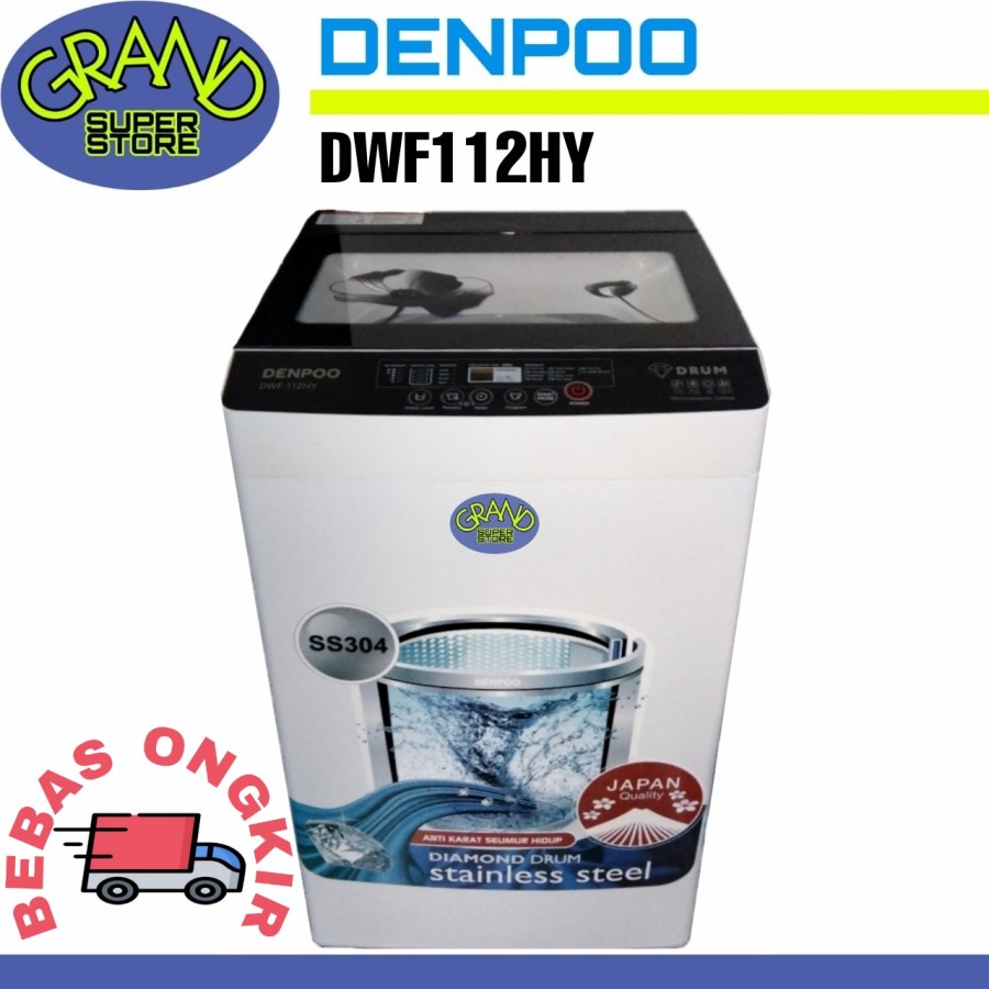 DENPOO MESIN CUCI 1 TABUNG DWF 112HY