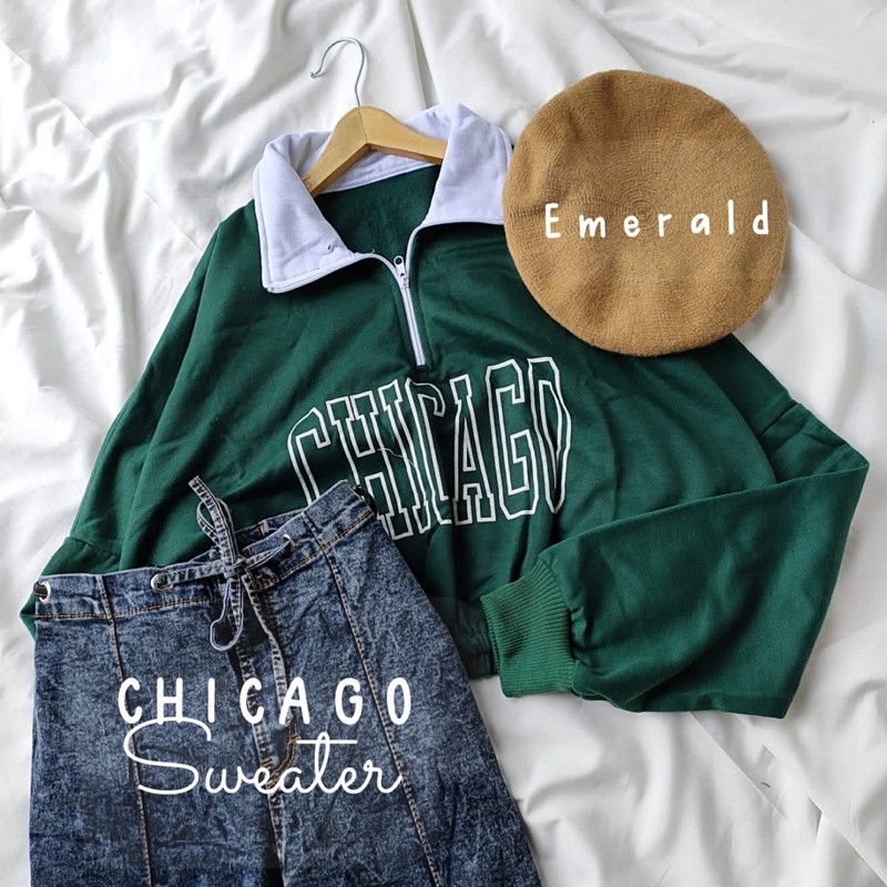 CHICAGO SWEATER FLEECE // SWEATER JACKET PREMIUM