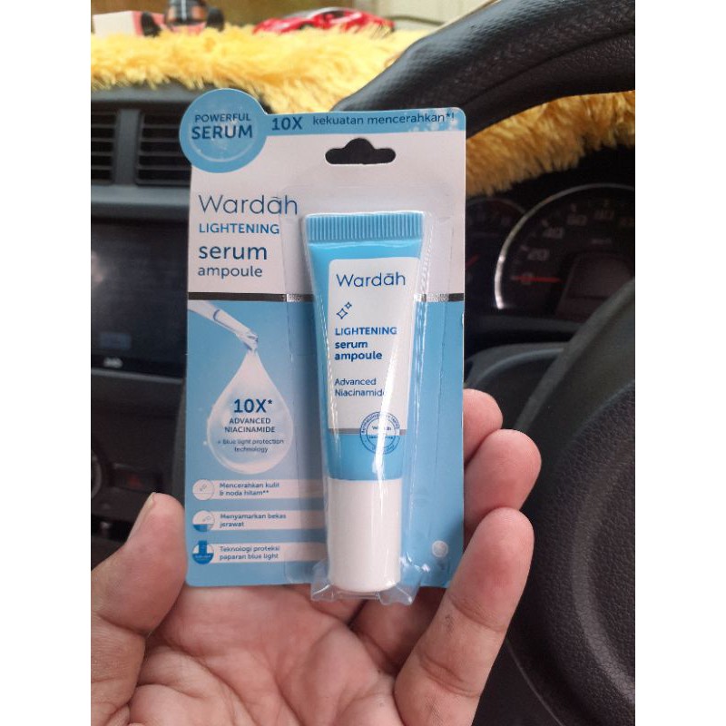 WARDAH LIGHTENING SERUM ampoule terbaru