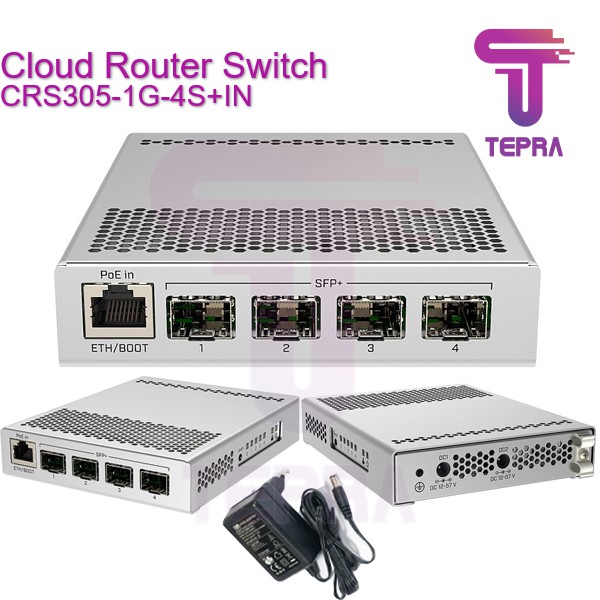 MikroTik CRS 305 1G 4S+ IN CRS305-1G-4S+IN