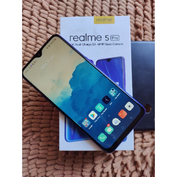 realme 5 pro 4/128 seken ada mines