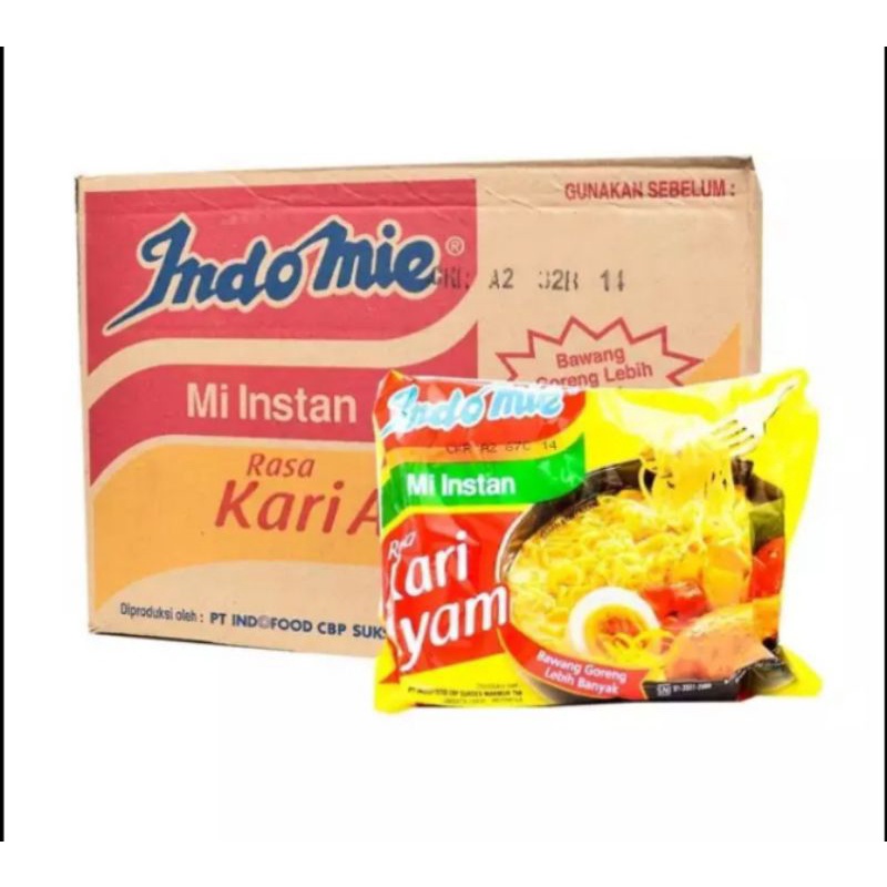 

Indomie Kari Ayam 1 dus