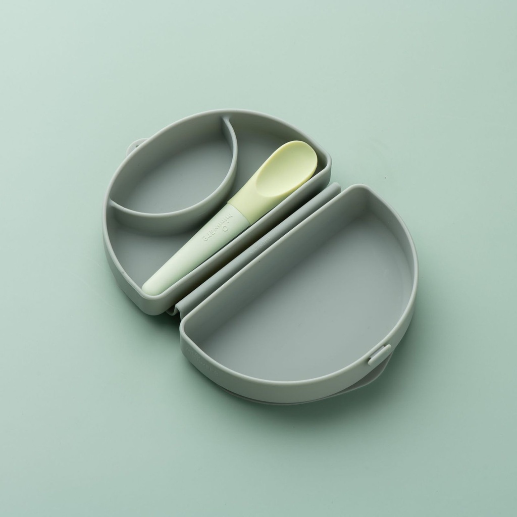 Miniware x Catherine - Silifold | Piring Silicone, Piring Bayi, Piring