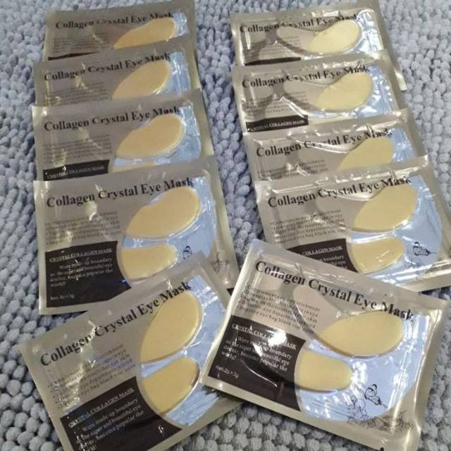 Collagen crystal eye mask