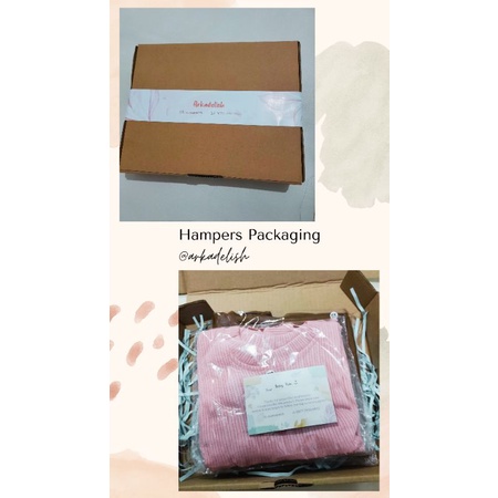 

Hampers Packaging / Bungkus Kado Arkadelish