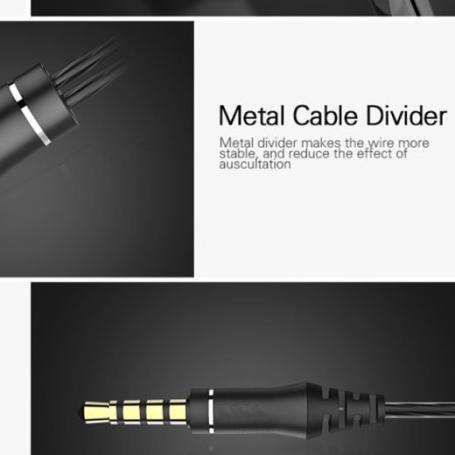 ℮ Headset 4D Bass Double Speaker Stereo 3.5MM Wired Head Phone Murah Dua - Putih ☟