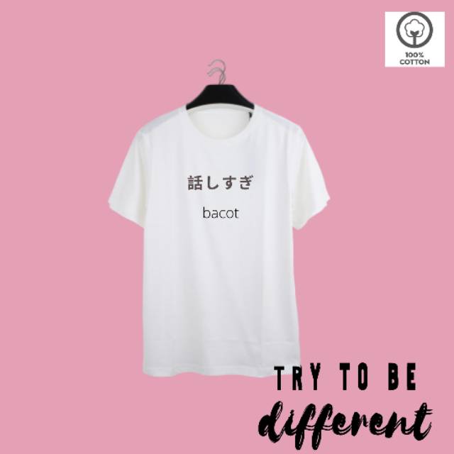 KAOS POLOS PRIA/KAOS KATA KATA/KAOS DISTRO