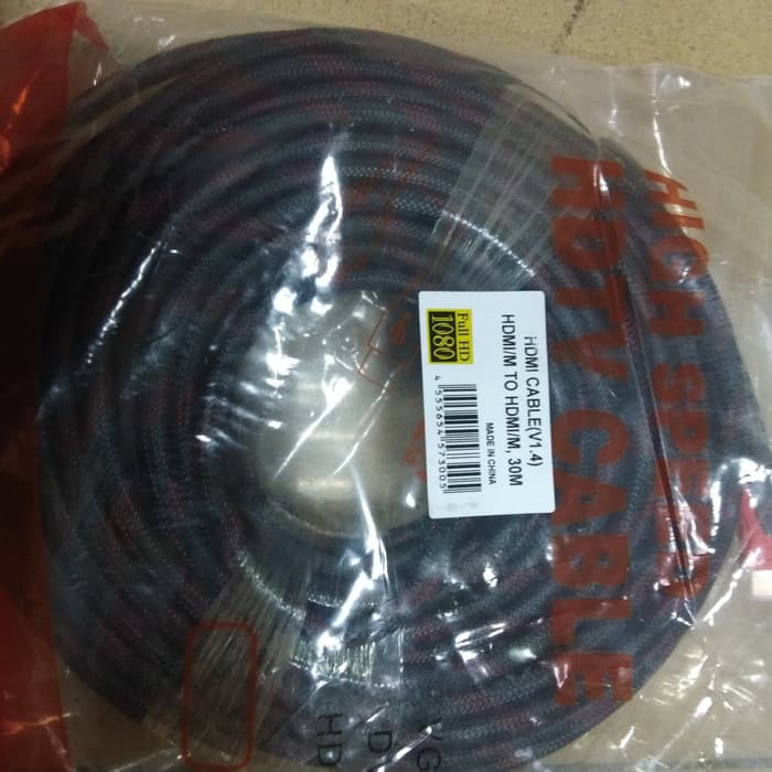 Kabel HDMI 30Meter Jaring Versi 1.4