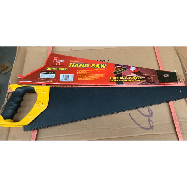 Hand Saw Gergaji Kayu manual 20”