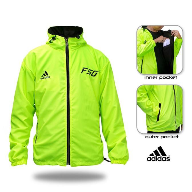 Barang Berkualitas Adidas running jaket lari adidas jaket parasut adidas BARANG BAGUS