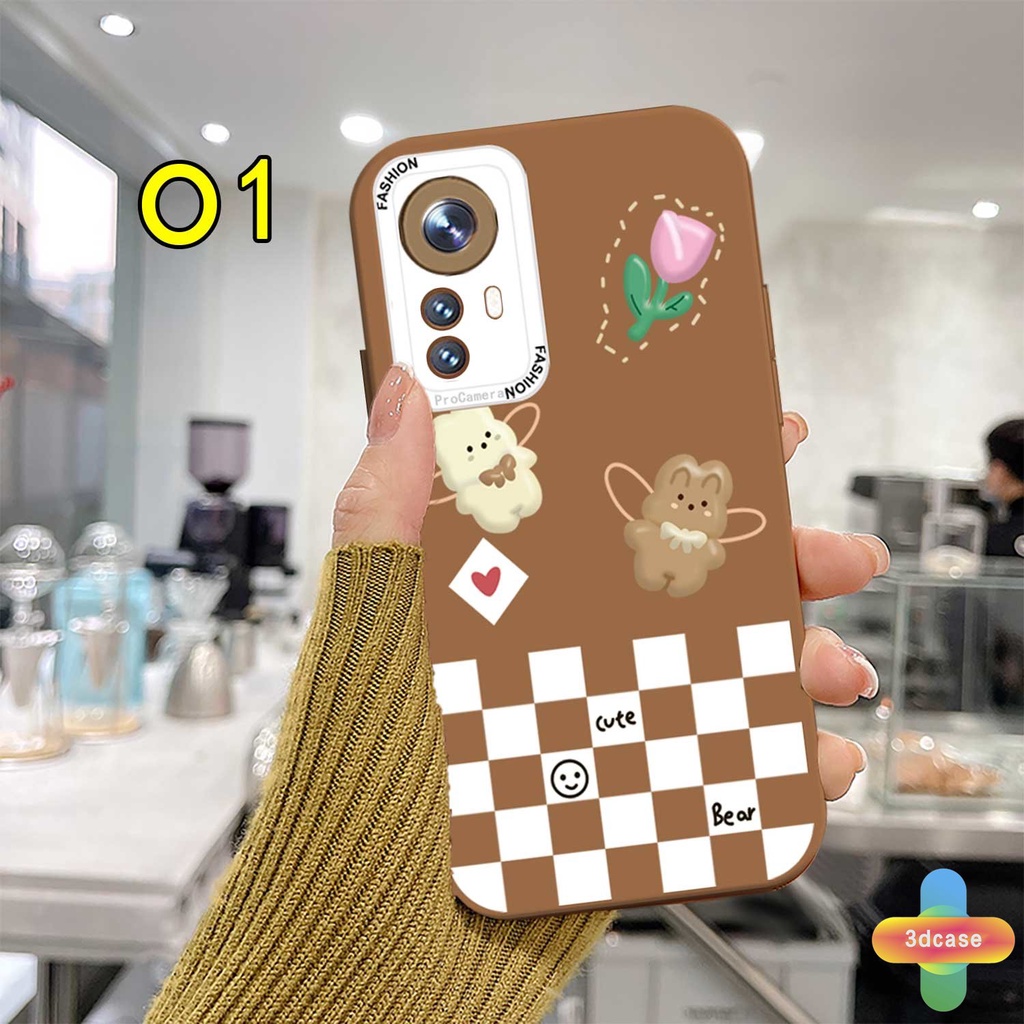 Casing TPU Xiaomi Redmi Note 8 10S 9 10 9 10 PRO MAX 11 9S POCO C3 C31 X3 NFC X3 PRO 9 9C NFC 9A 9i 9T 9AT 9 PRO Power 10X POCO M2 PRO 10 Prime Motif Beruang