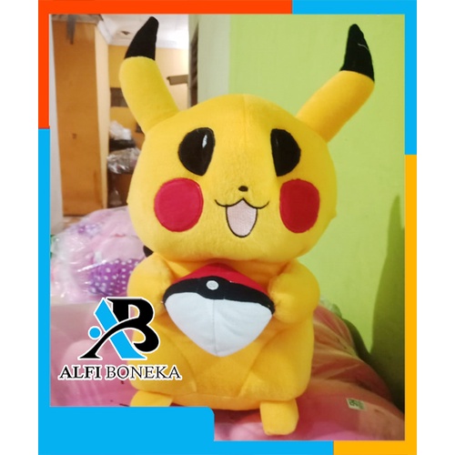 Boneka Pokemon Bola Berlabel SNI Ukura L - Boneka Mainan Anak Anak - Boneka Lucu Dan Gemsin