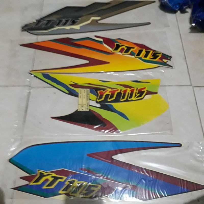Stiker striping lis yamaha yt 115