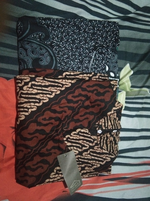 Tunik Batik Zipper Terbaru | Tunik Kekinian