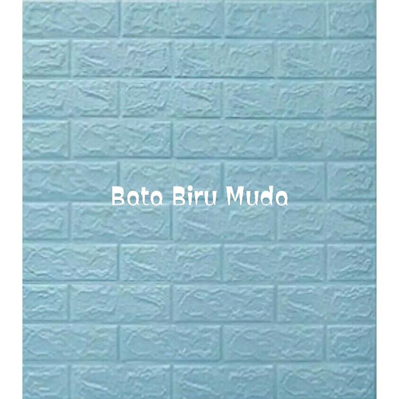 Wallpaper Dinding 3D Foam Sticker