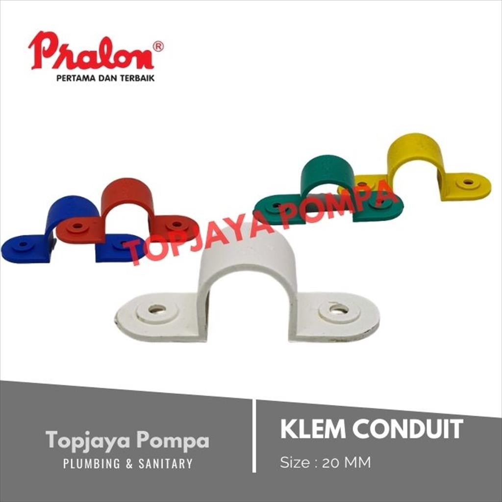 KLEM CONDUIT PRALON 20MM