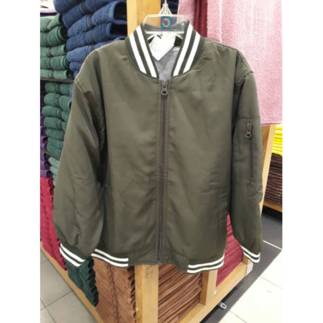 Jaket anak little M army 001 brand matahari