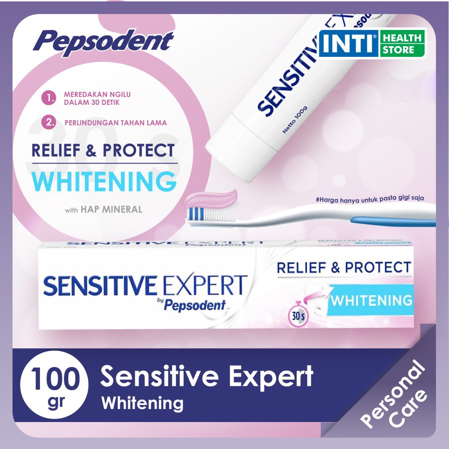 Pepsodent | Sensitive Expert | Pasta Gigi | Whitening | 100gr