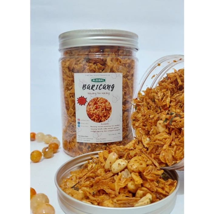 

Baricang Aldinal (Bawang goreng Teri Kacang)