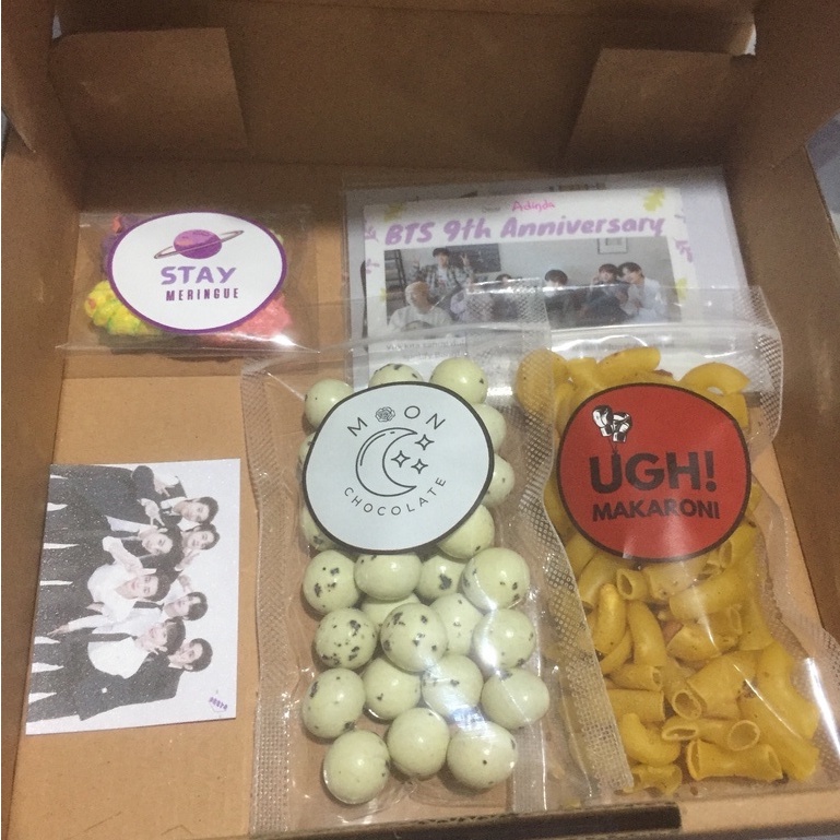 Gift box BTS set kado hampers ulang Tahun army