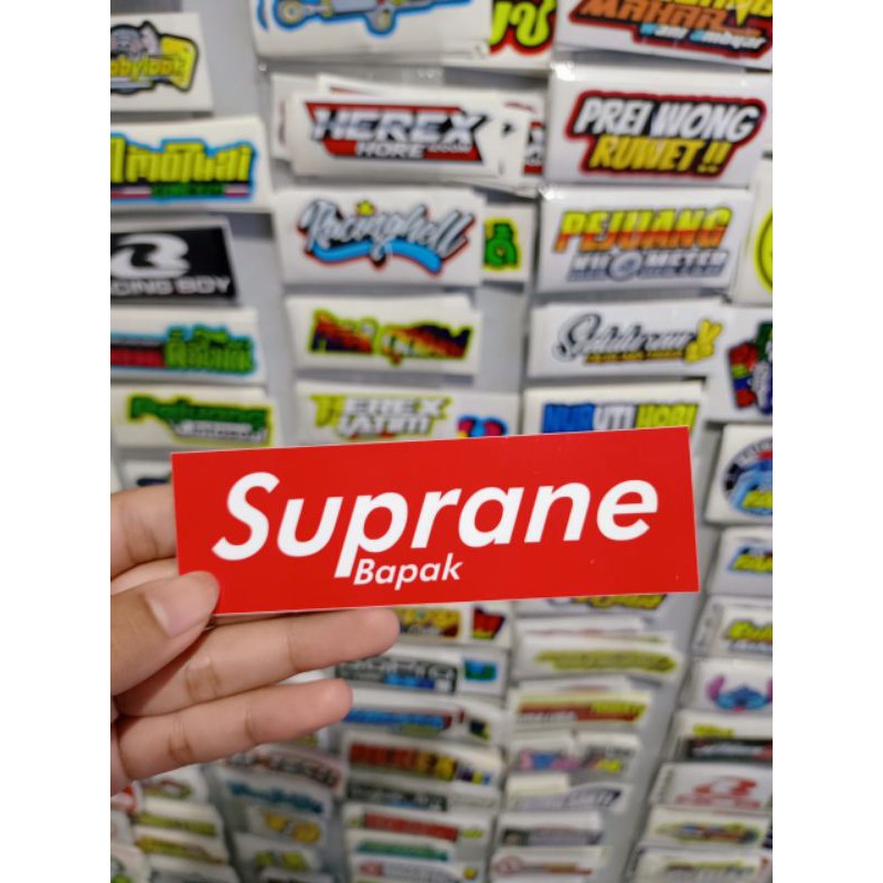 sticker printing SUPRANE BAPAK