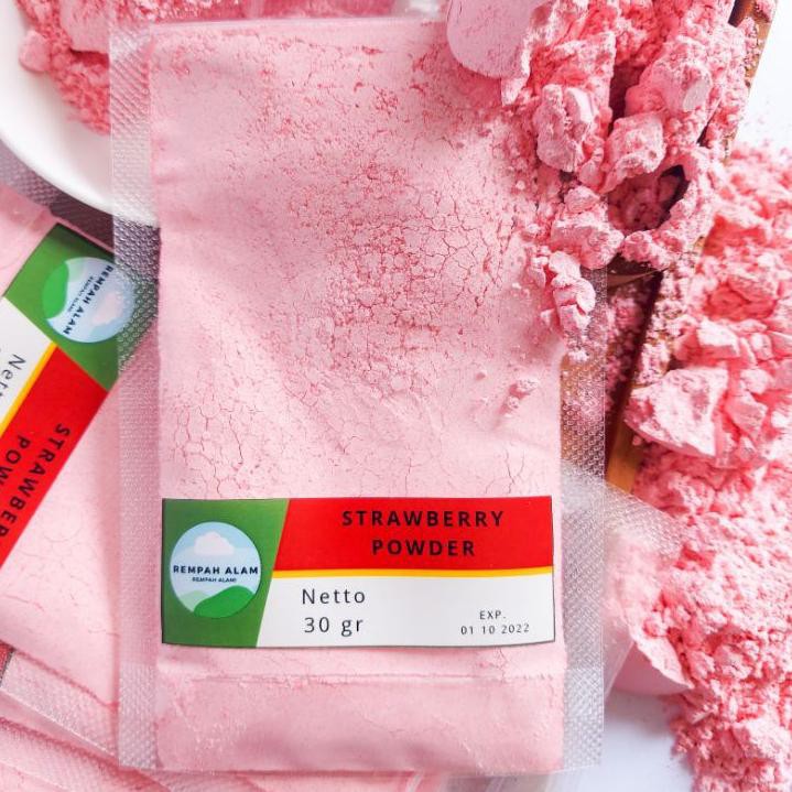

PROMO HARI INI 30gr~100gr Strawberry Powder by REMPAH ALAM 100%MURNI / Varian rasa Powder by REMPAH ALAM 100%MURNI