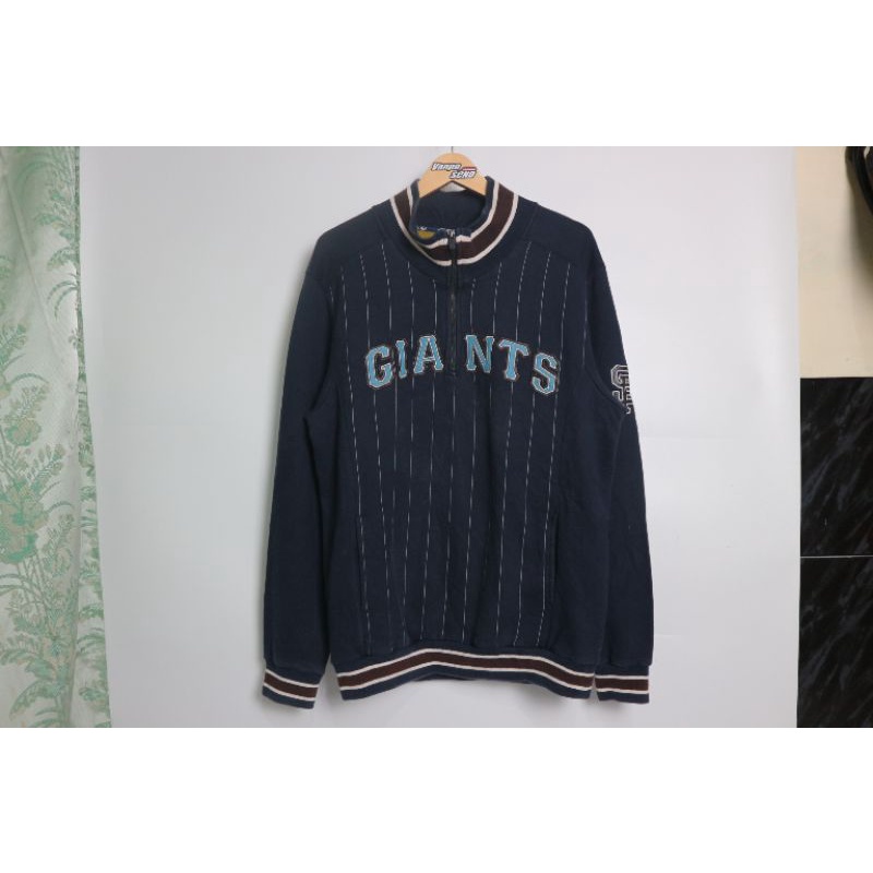 crewneck zipper mlb bekas second giants