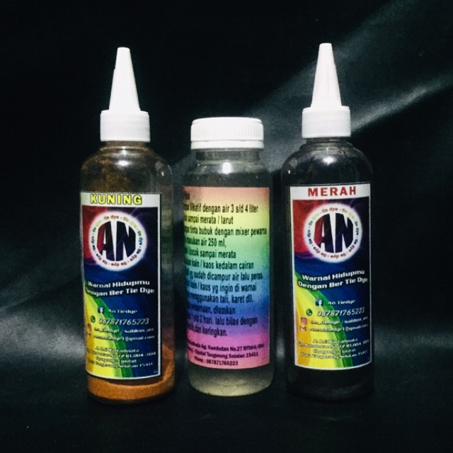 

Tinta textile/pewarna Tiedye