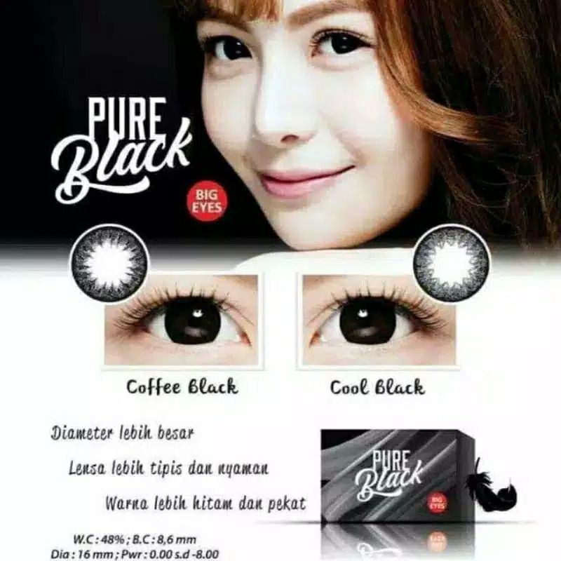 

SOFTLENS PURE BLACK COFFEE BLACK