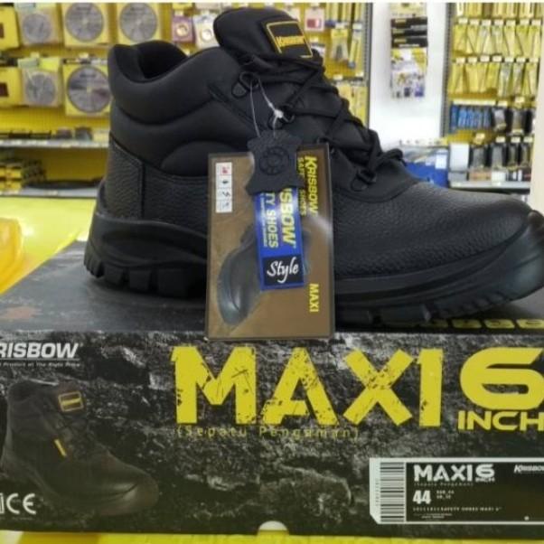 Boots | Sepatu Safety Maxi 6 Inci Krisbow