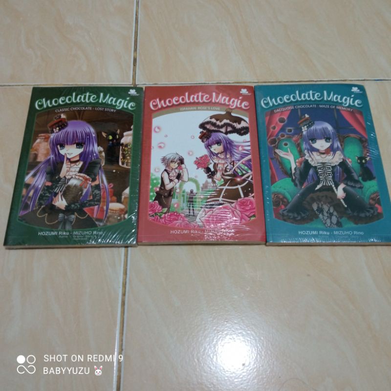 Novel Chocolate Magic Series by Hozumi Riku X Mizuho Rino