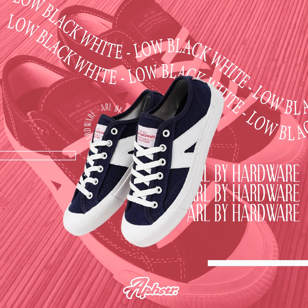 SEPATU  FOOTWEAR ARL BY HARDWARE WARRIOR 2 LOW NAVY