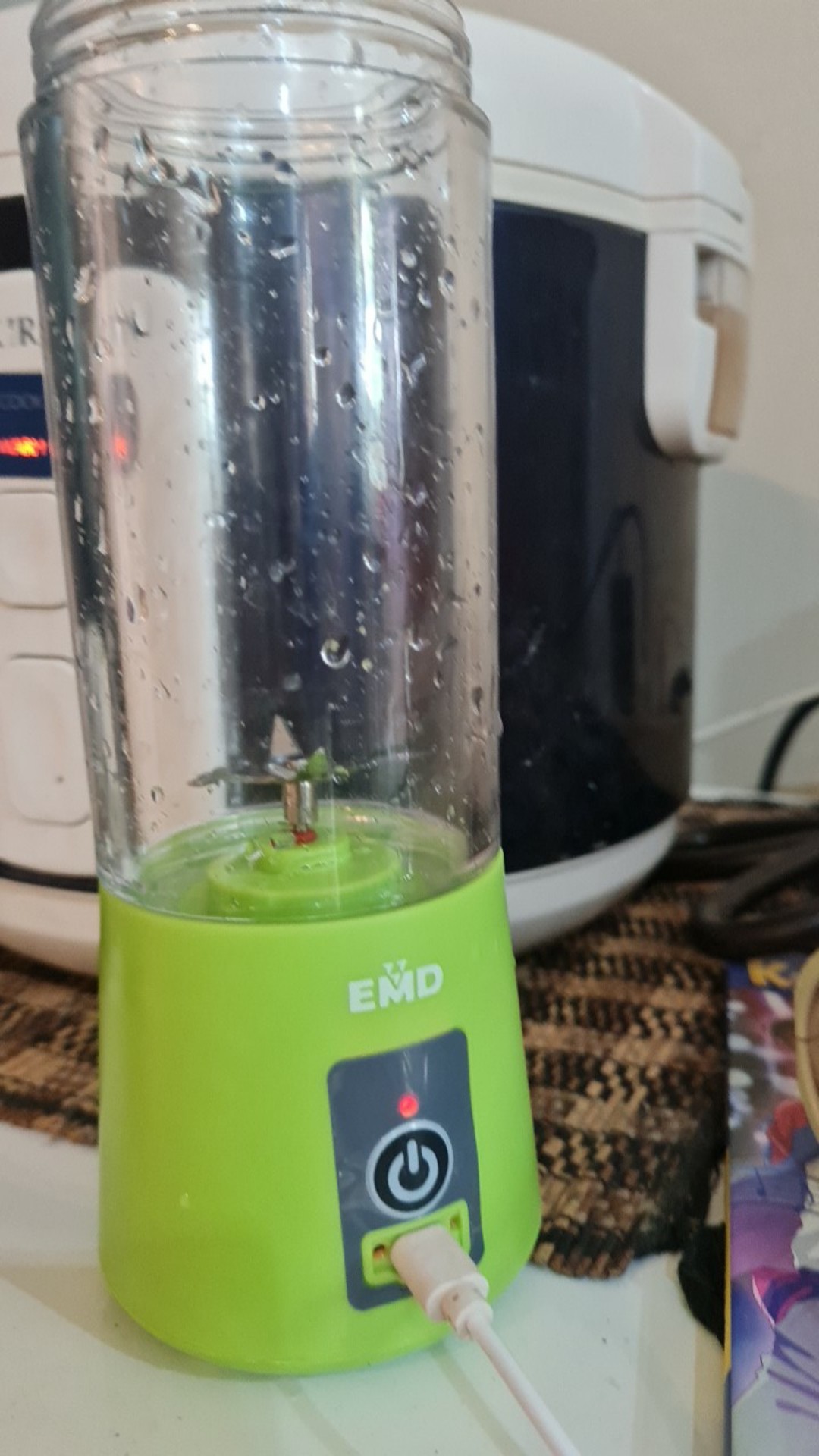 4 Mata Pisau Portable Blender Jus Usb Mixer Alat Smoothie