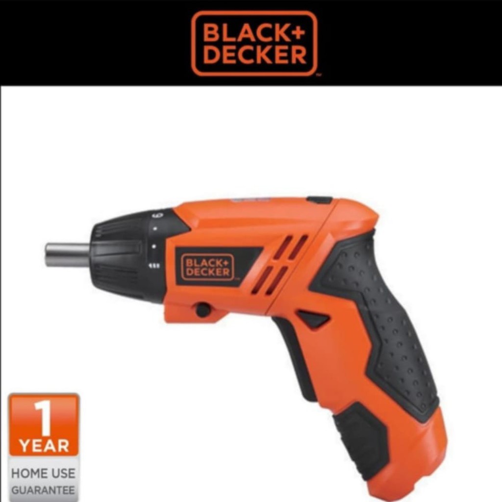 Mesin Bor Obeng Baterai Cordless KC4815 Screw Driver Black Decker KC 4815 4.8V Screwdriver KC4815-B1