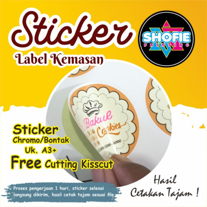

Cetak Stiker Chromo Murah Berkualitas | Label Kemasan | Label Produk Murah